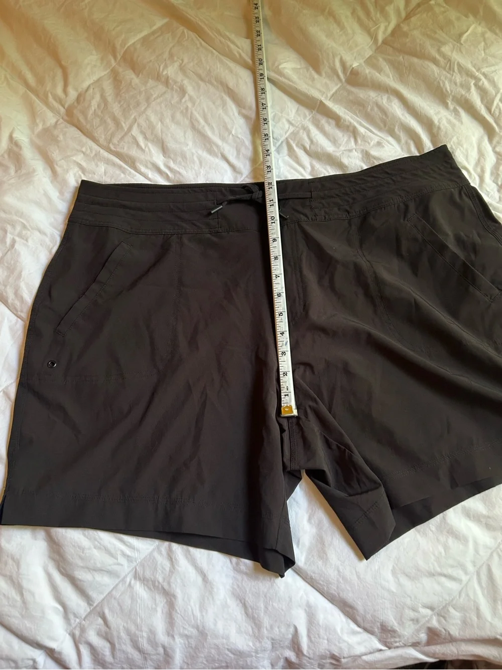 Athletic Works Black Elastic Waist Active Shorts